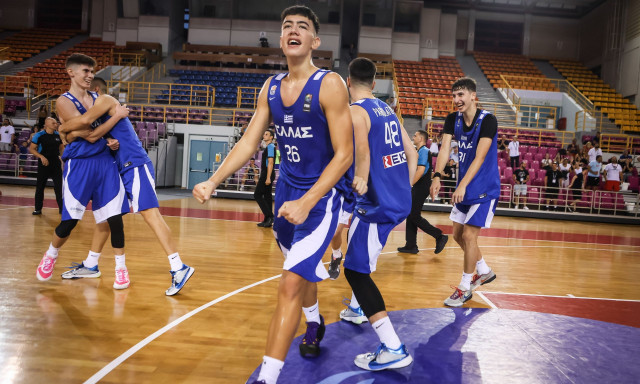 Ελλάδα – Ισπανία: Live Streaming ο ημιτελικός του Eurobasket U16