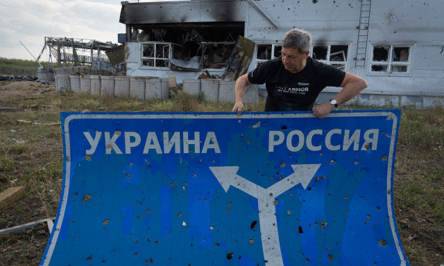 Πόλεμος στην Ουκρανία: Φωτορεπορτάζ από τη ρωσική πόλη - κλειδί που κατέλαβαν οι Ουκρανοί