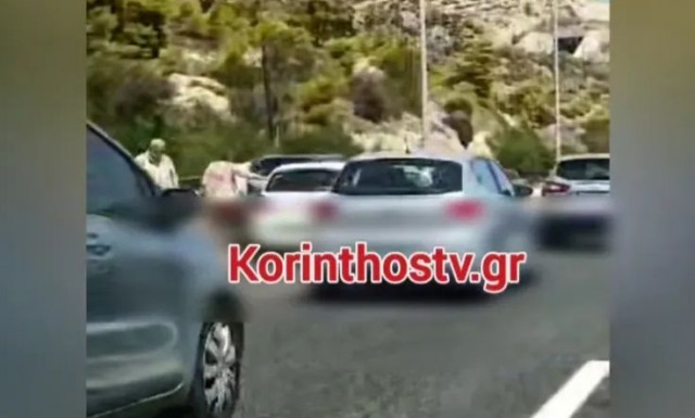 Καραμπόλα 3 οχημάτων στην Αθηνών Κορίνθου στο ρεύμα προς Αθήνα - Σημειωτόν και στα δύο ρεύματα