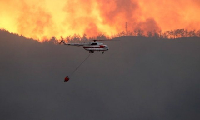 Τουρκία: Συνεχίζεται η μάχη στα πύρινα μέτωπα - Νέα εστία πυρκαγιάς στα Βουρλά της Σμύρνης