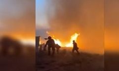 Οι δασοκομάντος εν δράσει στις πυρκαγιές της Αττικής - Δείτε το συγκλονιστικό βίντεο