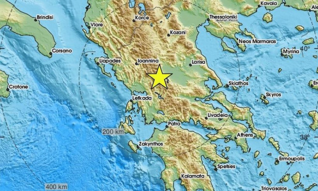 Σεισμός κοντά στην Καρδίτσα (pics)