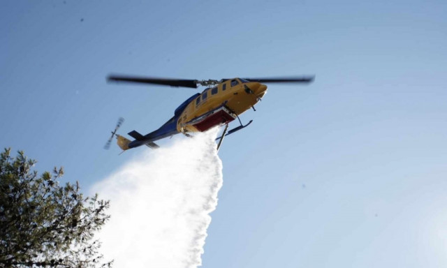 Φωτιά στον Όλυμπο στη θέση Σκανδαλιάρα