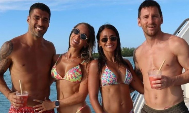 Διακοπές… σκαφάτες για Μέσι και Σουάρες