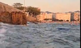 Βραζιλία: Περίπου εκατό κωπηλάτες διασώθηκαν από τη θάλασσα μετά από ισχυρούς ανέμους