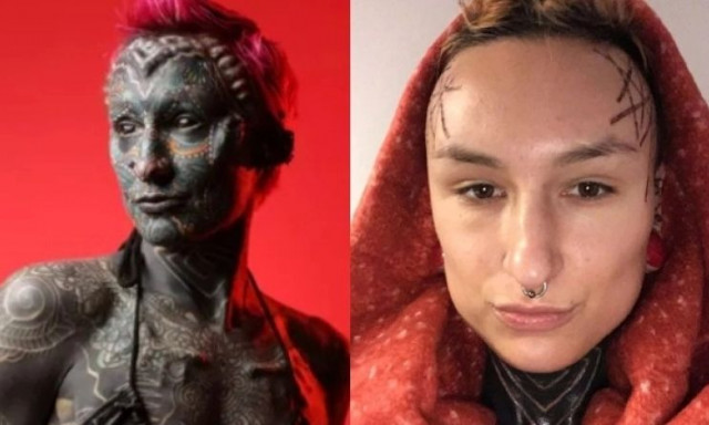 Η γυναίκα με τα περισσότερα τατουάζ στον κόσμο: Έχει καλύψει το 99,9% τους σώματος της με μελάνι