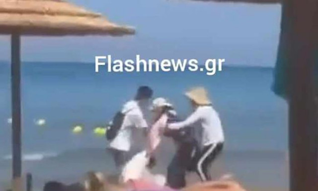 Χανιά: Μασέζ εκτός ελέγχου έπαιξαν άγριο ξύλο σε παραλία της Αγίας Μαρίνας