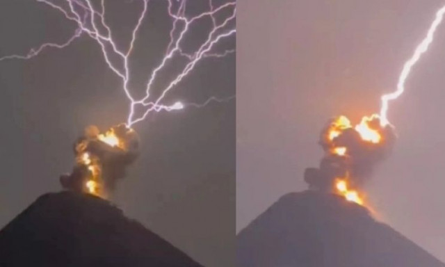 «Βρώμικος κεραυνός»: Το σπάνιο φαινόμενο που έχει κάνει το γύρο του διαδικτύου