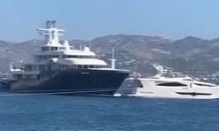 Αλικαρνασσός: Πολυτελές γιοτ εμβόλισε σκάφος του τουρκικού λιμενικού!