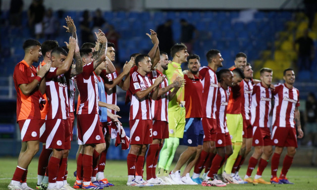 Βαθμολογία Super League: Μόνος πρώτος ο Ολυμπιακός, περιμένει το αποτέλεσμα του ΠΑΟΚ