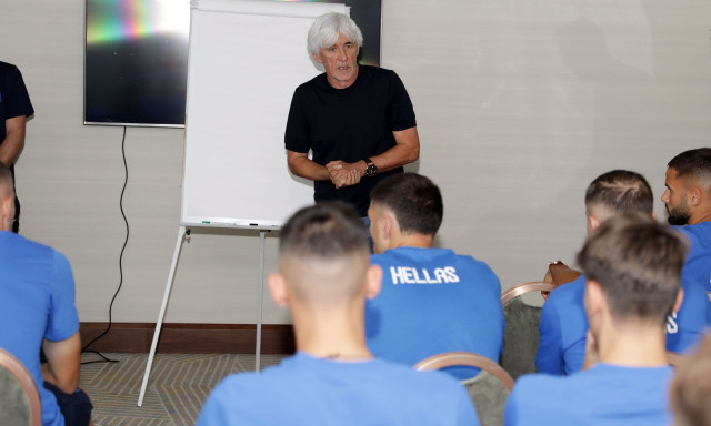 Εθνική Ελλάδας: Πρώτη συγκέντρωση για το Nations League - Η πρώτη ομιλία Γιοβάνοβιτς