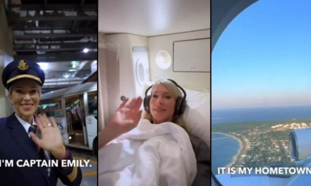 Τα απίστευτα πλάνα μιας πιλότου από τα παρασκήνια της «καλύτερης δουλειάς στον κόσμο» (vid)