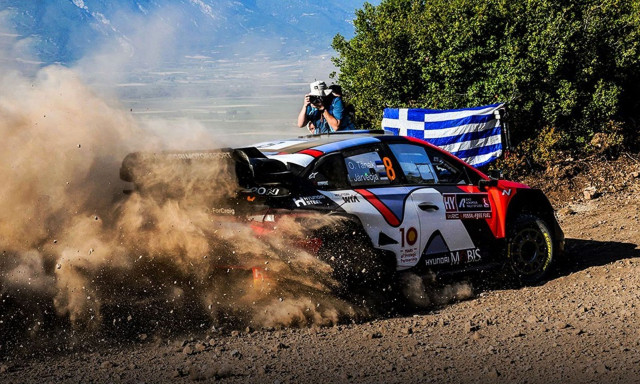 ΕΚΟ Ράλλυ Ακρόπολις - 1η ημέρα: Η κορυφή στη Hyundai με 3 πληρώματα και επικεφαλής τον Tanak!