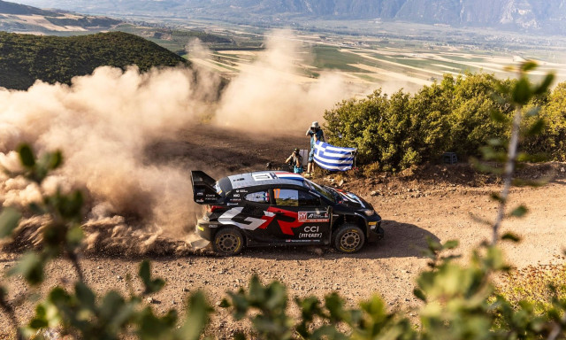ΕΚΟ Ράλλυ Ακρόπολις 2024: Ο Ogier οδήγησε σαν… Ταρζάν!