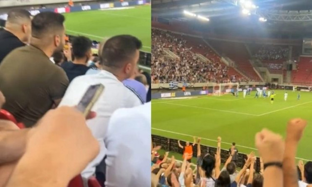 Απίστευτος φίλαθλος στο «Καραϊσκάκης»: «Μου ήρθε ειδοποίηση 3-0» και αμέσως σκόραρε ο Ιωαννίδης