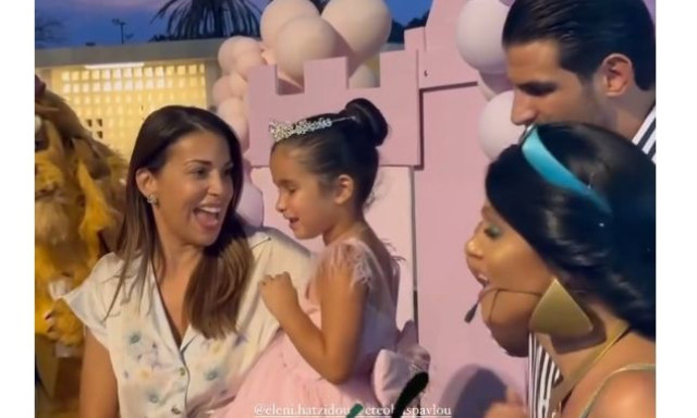 Ελένη Χατζίδου: Λαμπερό πάρτι για τα γενέθλια της κόρης τους, Μελίτας