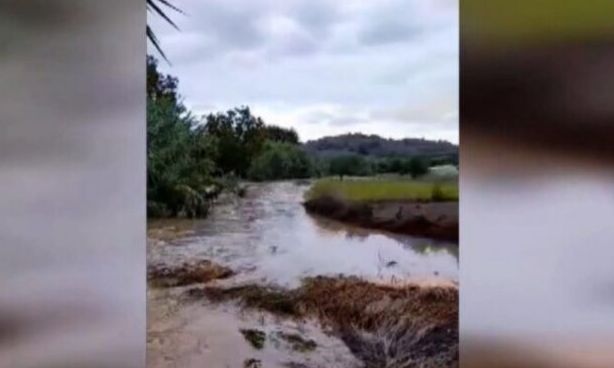 Προβλήματα από την έντονη βροχόπτωση στην Κέρκυρα