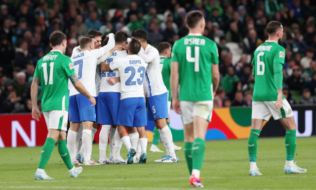 Ιρλανδία - Ελλάδα 0-2: Εθνικάρα στο Δουβλίνο - Έκανε το «2 στα 2» στο Nations League με γκολάρες!