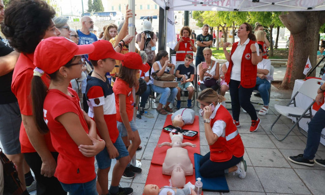 Ελληνικός Ερυθρός Σταυρός: Ο ρόλος των Πρώτων Βοηθειών σε χώρους άθλησης
