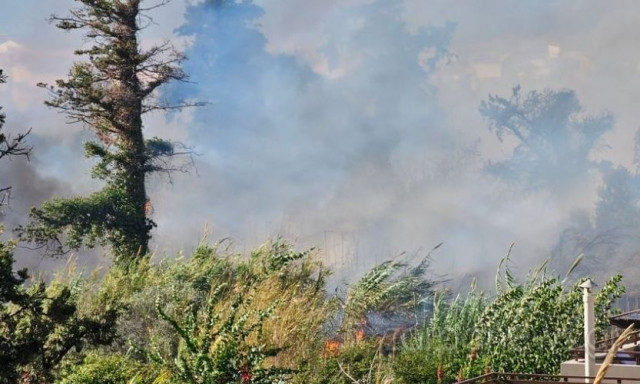 Φωτιά στα Χανιά: Μήνυμα εκκένωσης για Πλατανιά από το 112 - Καλύτερη η εικόνα στο μέτωπο