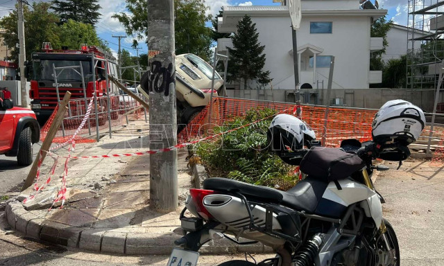 Τροχαίο στην Κηφισιά: Κλεμμένο το όχημα που οδηγούσε ο άνδρας Ρομά