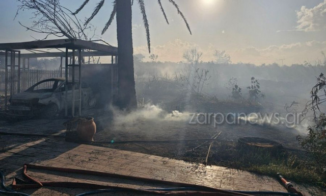 Xανιά: Υπό έλεγχο τέθηκε η φωτιά στον Πλατανιά – Δεν υπάρχει ενεργό μέτωπο