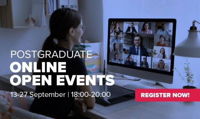 Εξερεύνησε τις μεταπτυχιακές επιλογές σου στο Mediterranean College! Postgraduate Online Open Events