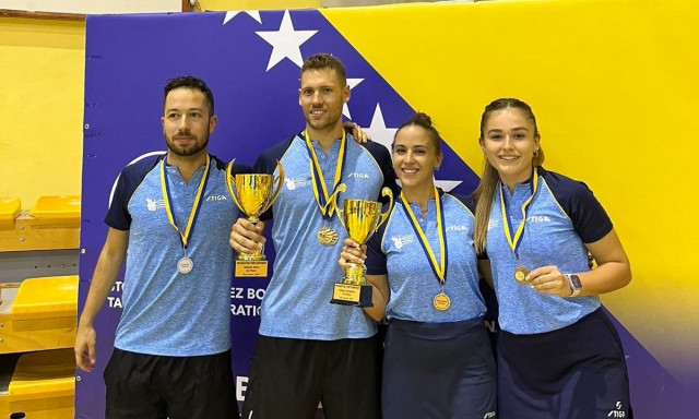 Πινγκ Πονγκ: «Χρυσοί» Αγγελάκης και Τόλιου  – Έγραψε ιστορία η Ελλάδα με πέντε μετάλλια!