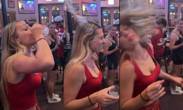 Νεαρή TikToker ζήτησε από μπάρμαν το «χτύπημα του τυφώνα» και λιποθύμησε