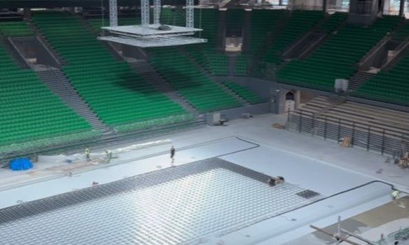 Το εντυπωσιακό video απ’ τις εργασίες στο ΟΑΚΑ