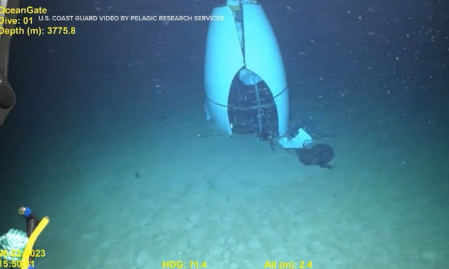 Titan: Βίντεο ντοκουμέντο από τον βυθό - Ανατριχιαστικές εικόνες