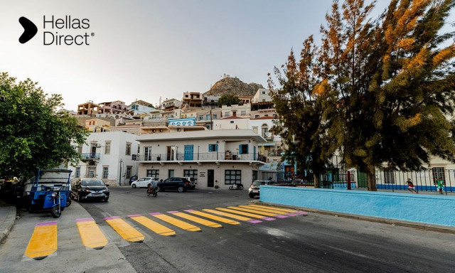 Το Safe Roads project της Hellas Direct ταξίδεψε στην Κάλυμνο κι έβαψε διαβάσεις στα σχολεία