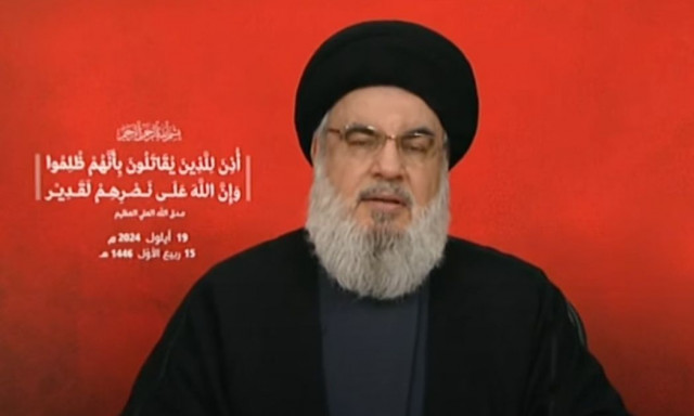 Νασράλα: Κήρυξη πολέμου από το Ισραήλ οι επιθέσεις στον Λίβανο