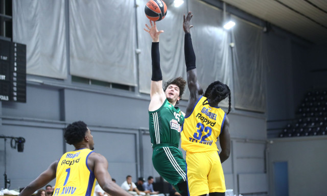 Τουρνουά «Παύλος Γιαννακόπουλος»: Φιλική ήττα Παναθηναϊκού AKTOR από την Μακάμπι