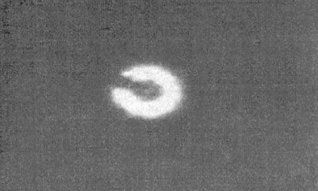 Η πρώτη φωτογραφία του UFO που κατέρριψαν οι Αμερικάνοι πάνω από τον Καναδά!