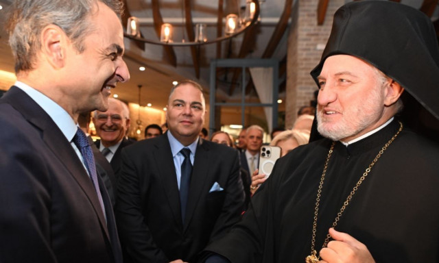 Αρχιεπίσκοπος Αμερικής: «Είναι πάντα χαρά μας να υποδεχόμαστε τον Κυριάκο Μητσοτάκη»