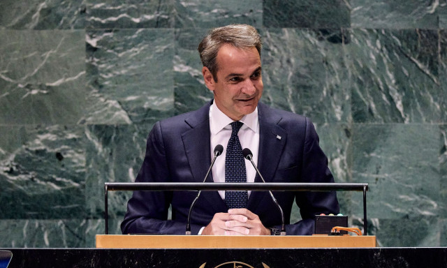 Συνάντηση Κυριάκου Μητσοτάκη με τον πρωθυπουργό του Λιβάνου