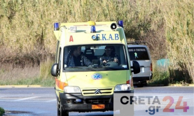 Κρήτη: Τροχαίο ατύχημα στο Ηράκλειο με τρεις τραυματίες - Ο ένας σε σοβαρή κατάσταση