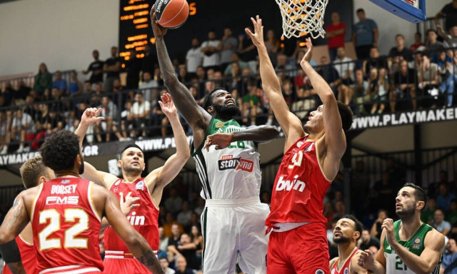 Το τρόπαιο στον Ολυμπιακό με... φόντο γκρι