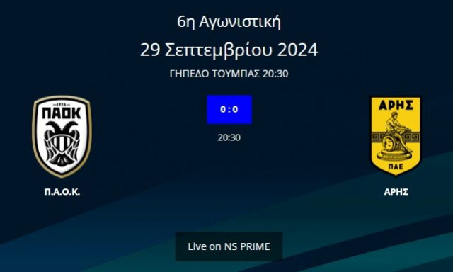 ΠΑΟΚ – Άρης: Οι ενδεκάδες των «μονομάχων»