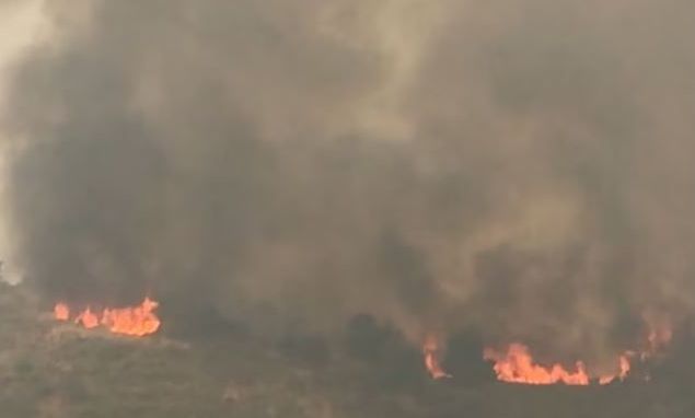 Νέα αναζωπύρωση στο χωριό Σοφιανά - Μάχη από αέρος για να ανακόψουν το μέτωπο