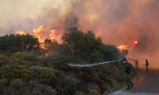 Φωτιά: Ο χάρτης πρόβλεψης κινδύνου πυρκαγιάς για την Τρίτη 1η Οκτωβρίου