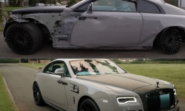 YouTuber έκανε σαν καινούργια την κατεστραμμένη Rolls Royce του Ράσφορντ