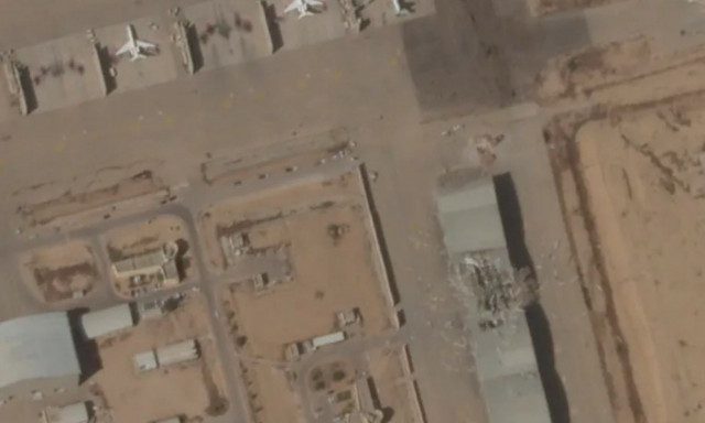 Δορυφορικές εικόνες: Ζημιές στην αεροπορική βάση με τα F-35 στο Ισραήλ