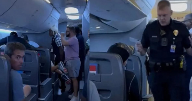 Πανικός σε πτήση: Άνδρας χτύπησε τη σύζυγό του και του όρμησαν οι επιβάτες