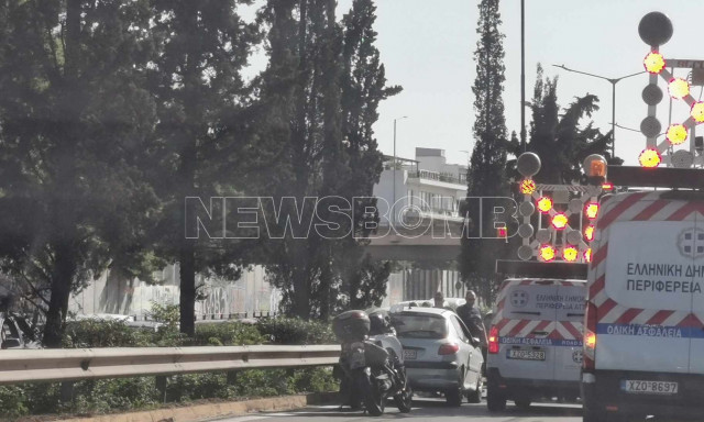 Κίνηση τώρα: Στο «κόκκινο» ο Κηφισός λόγω τροχαίου με μοτοσικλέτες