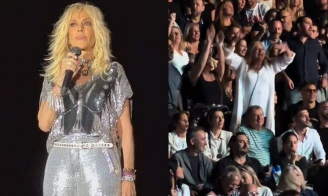 Ελισάβετ Κωνσταντινίδου: Ο ξέφρενος χορός στη συναυλία της Άννας Βίσση - Το βίντεο στο Tik Tok