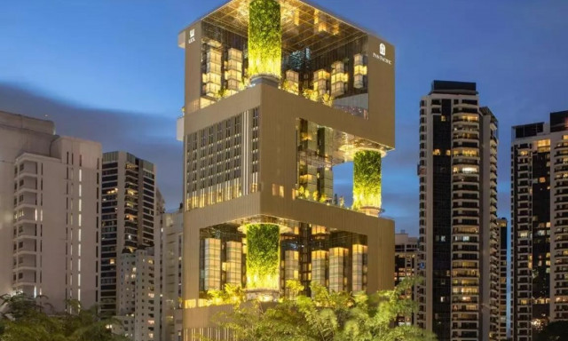 Απίστευτος ουρανοξύστης μισός ζούγκλα μισός ξενοδοχείο - Η διαμονή κοστίζει λιγότερο απ'όσο νομίζετε