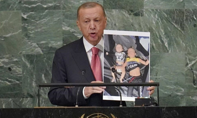 Ο Ερντογάν βλέπει «σιωνιστικό σχέδιο αλλαγής συνόρων και της Τουρκίας»