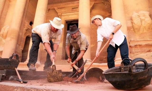Στο «φως» μυστικός τάφος με ένα... «Άγιο Δισκοπότηρο» στο μέρος που γυρίστηκε ο Indiana Jones